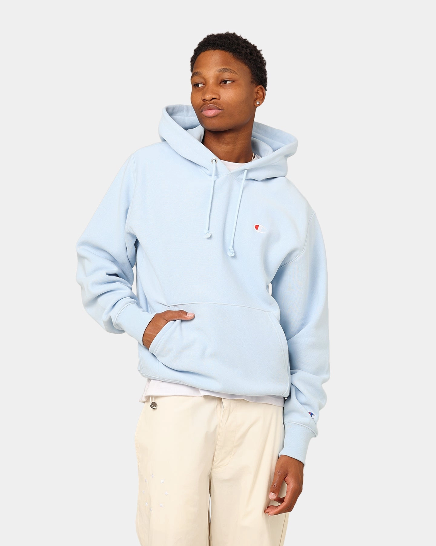 Fashion Layer Champion Reverse Weave Small C Hoodie Sleeping Beauty