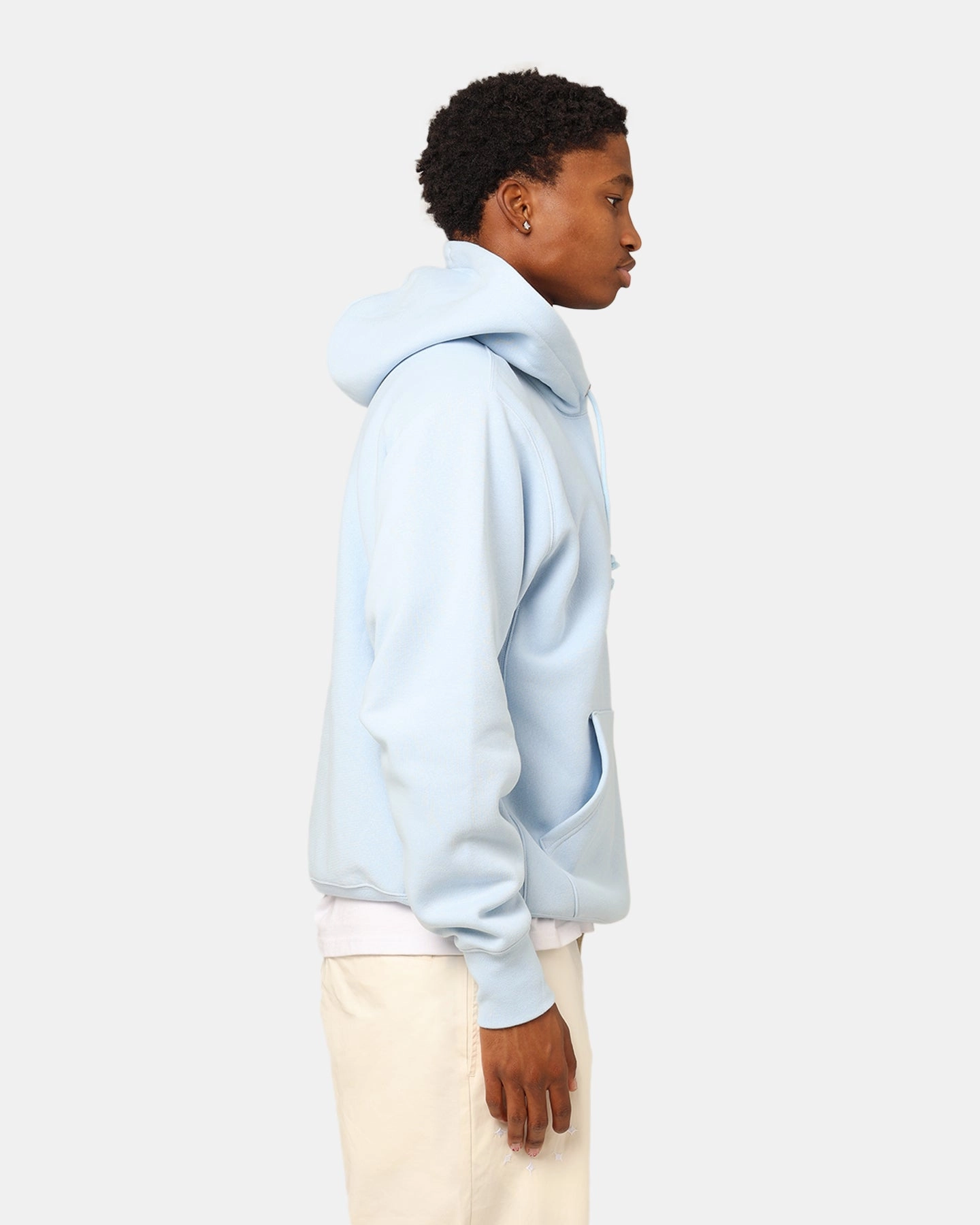 Champion Reverse Weave Small C Hoodie Sleeping Beauty Climb Versatile Wear