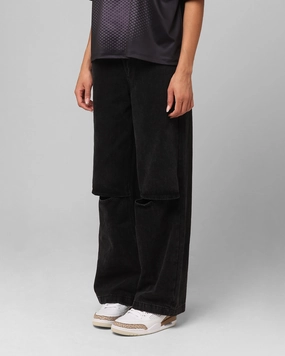 Saint Morta Covert Amplus Jeans Black Shadow Softened Lining Perfect for All