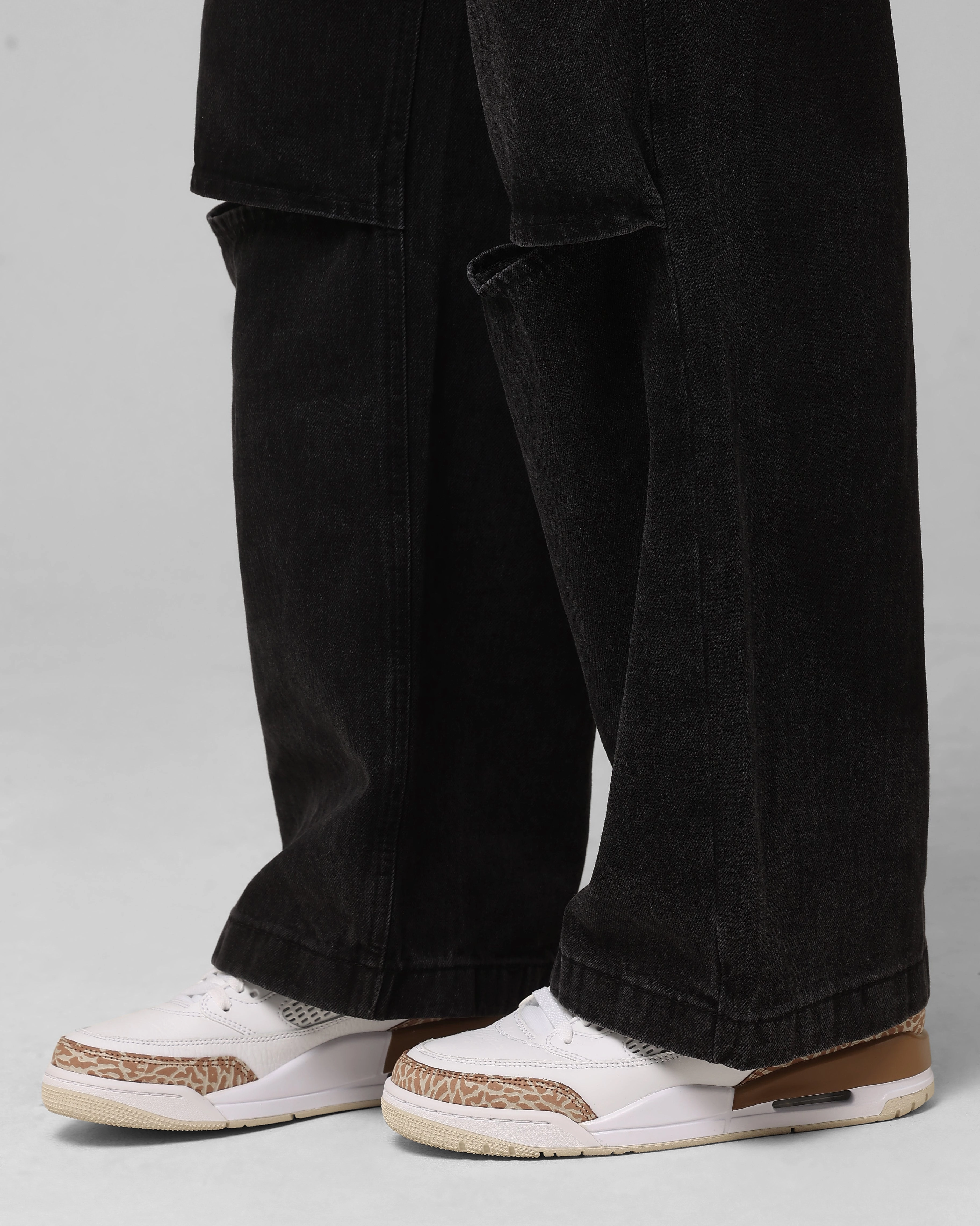 Soft Wash Treatment Saint Morta Covert Amplus Jeans Black Shadow