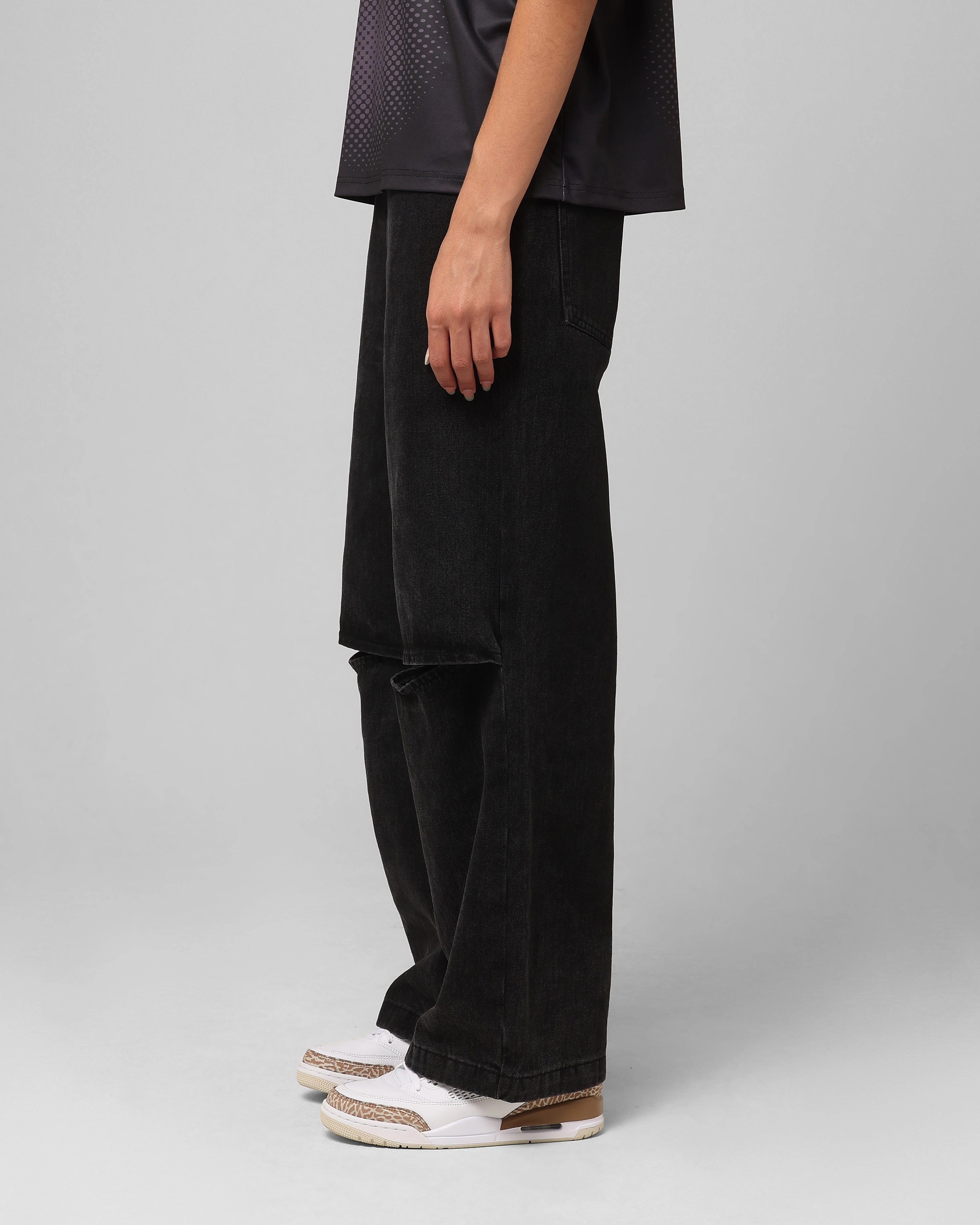 Saint Morta Covert Amplus Jeans Black Shadow Street Inspired