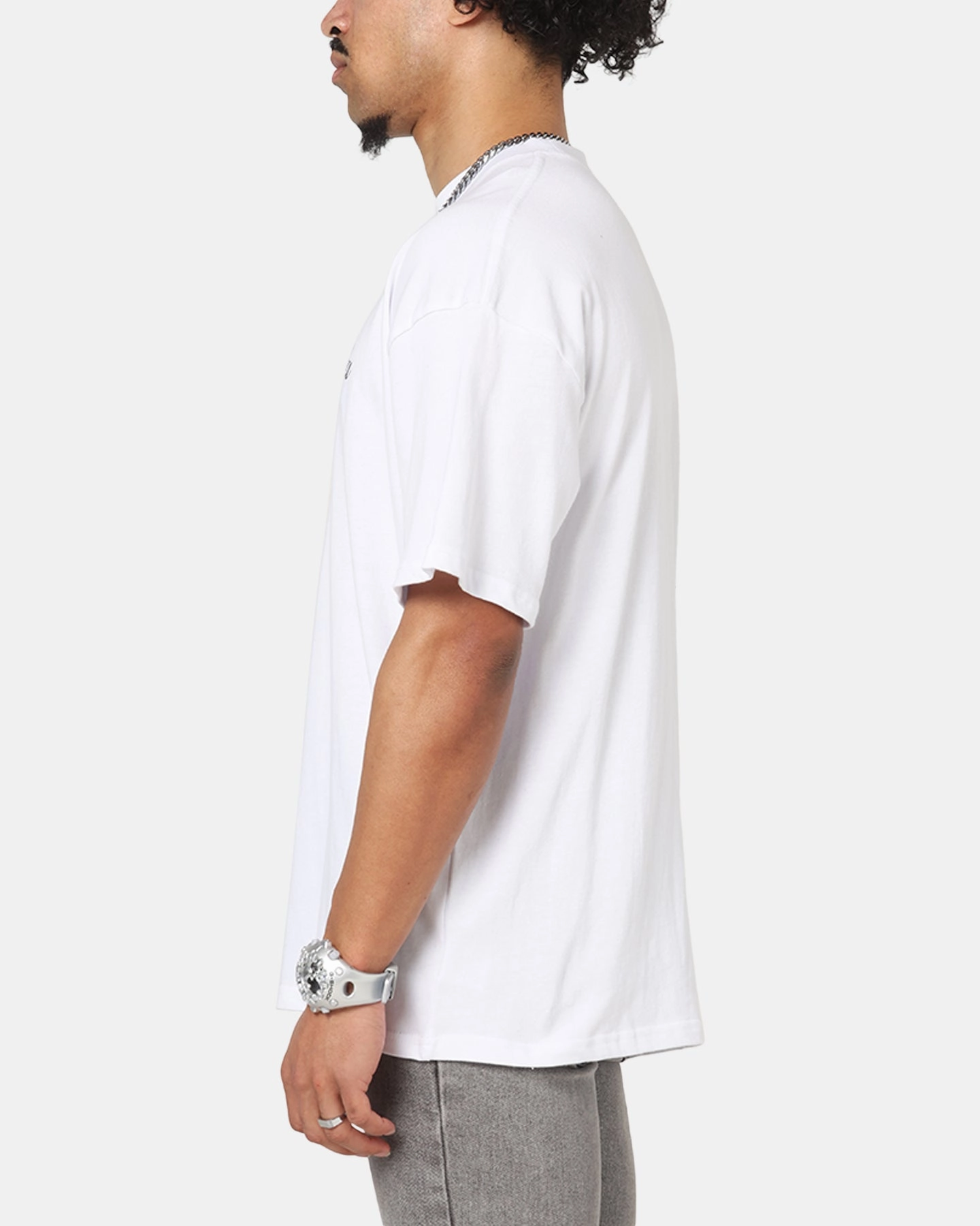 Saint Morta Studios Logo T-Shirt White Fresh Look Bold Statement