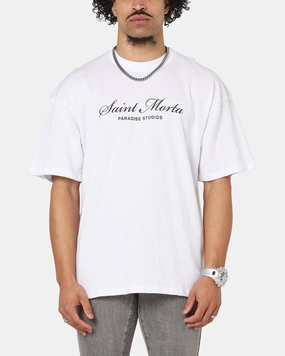 Saint Morta Studios Logo T-Shirt White Prom