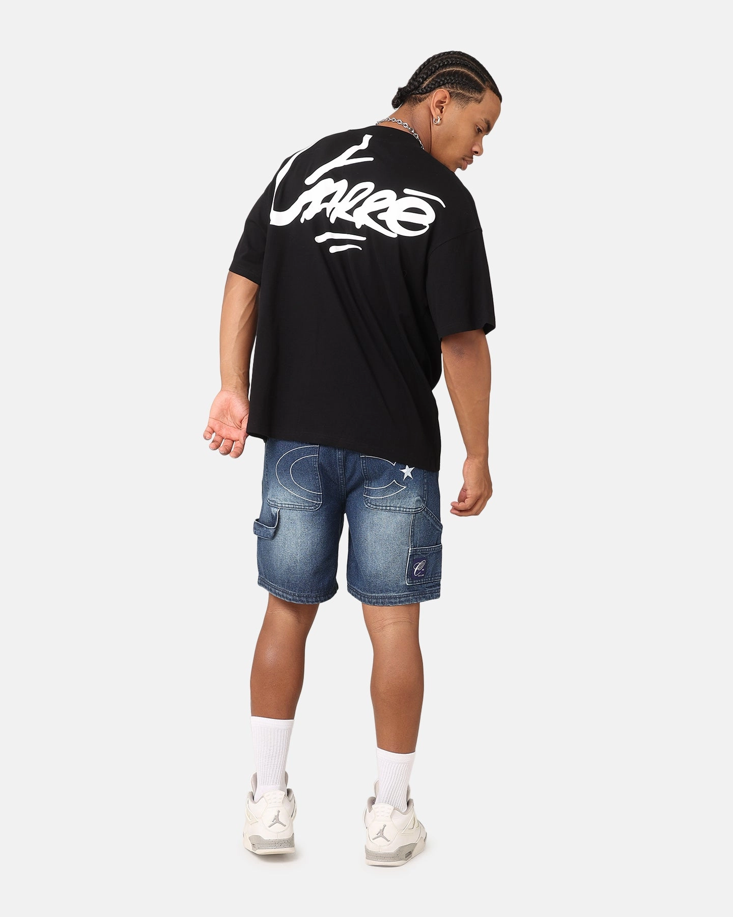 Active Lifestyle Carre Graffiti T-Shirt Black