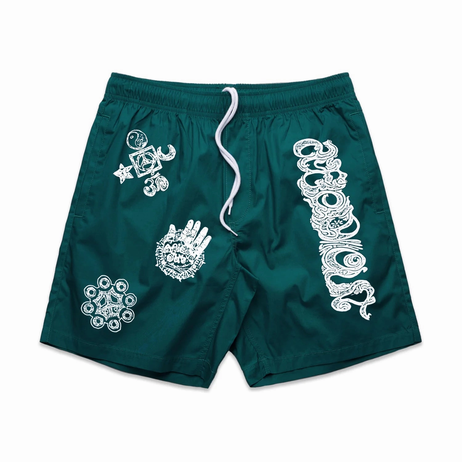 anti slip grip Afield Out Element Shorts 'Teal'