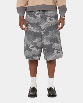 Practical Wear Yoga wear XXIII Wide Leg Denim Shorts Digi Camo