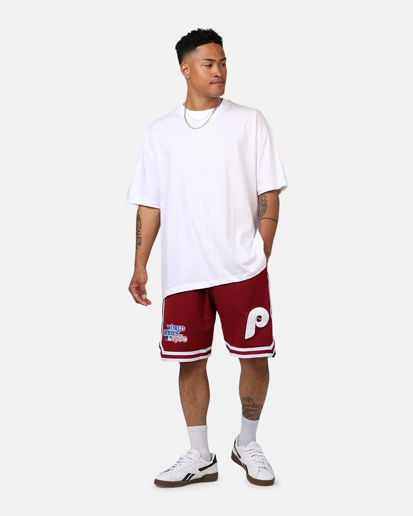 rhinestone accents New Era Philadelphia Phillies 'Logo Select Official Team Colors' Shorts OTC