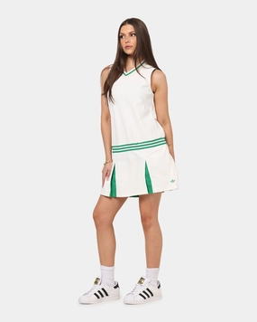 Adidas Women's Originals Dress Chalk White Versatile Layer Gentle Texture
