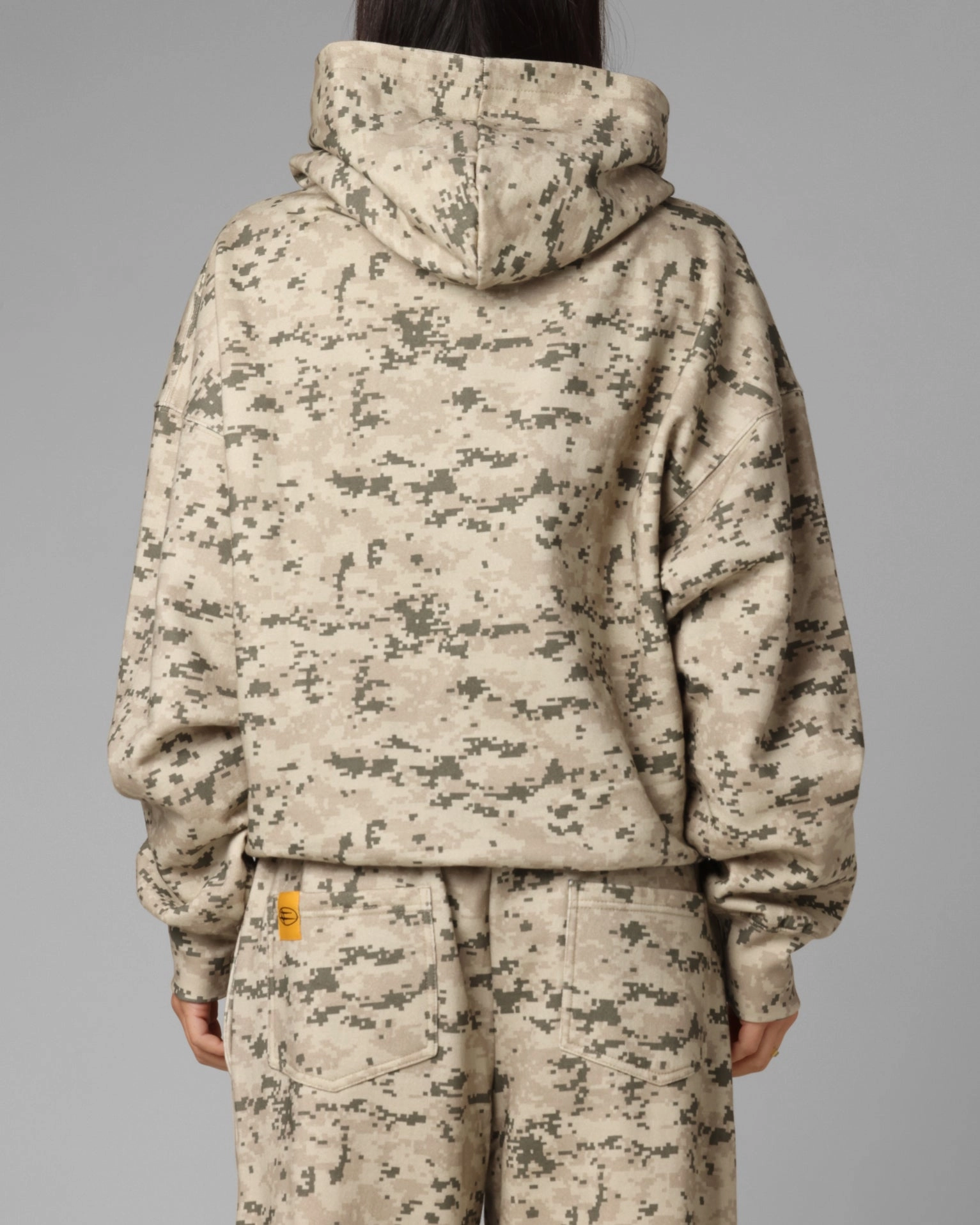 Loiter Hybrid Premium Hoodie Digi Camo Skiing Taped Zipper Closures