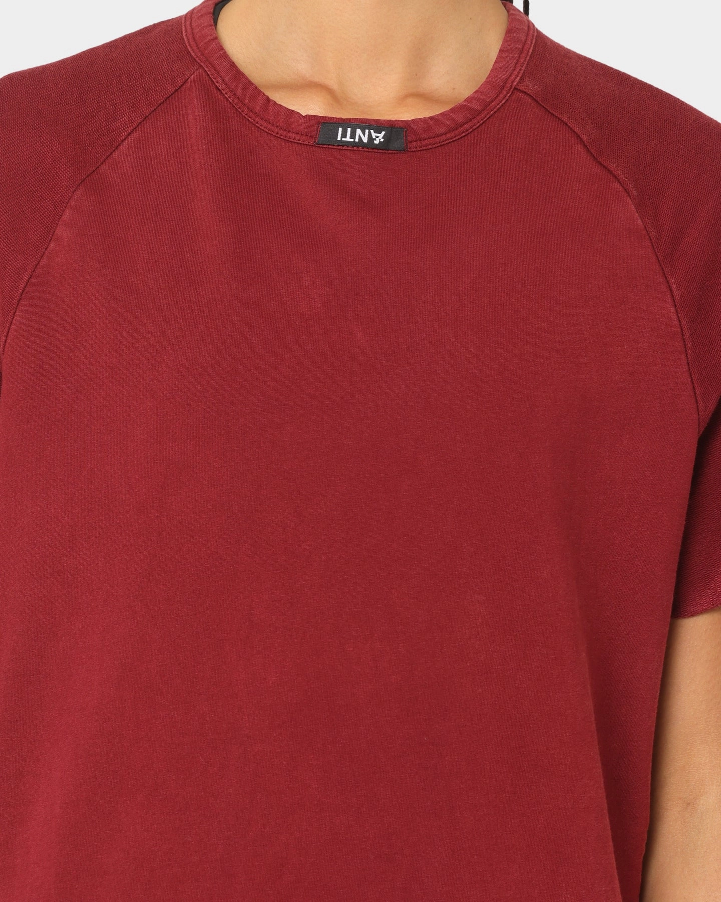 The Anti Order Anti Essential Regulation T-Shirt Vintage Maroon Weekend Trend Comfy Look Wear