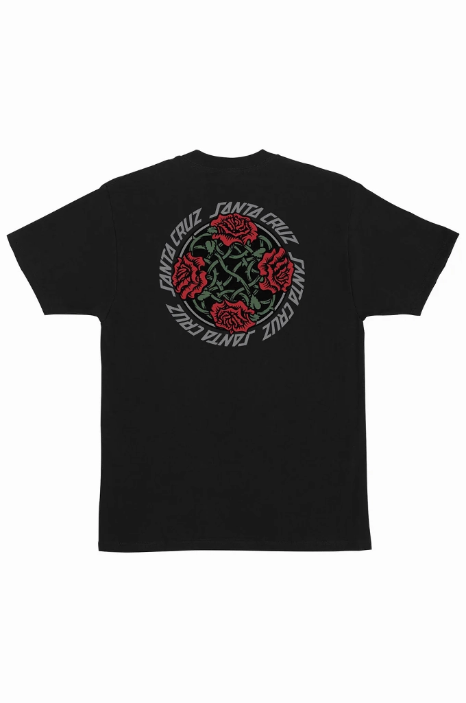 Santa Cruz Dressen Rose Solo Short Sleeve Tee Autumn coziness