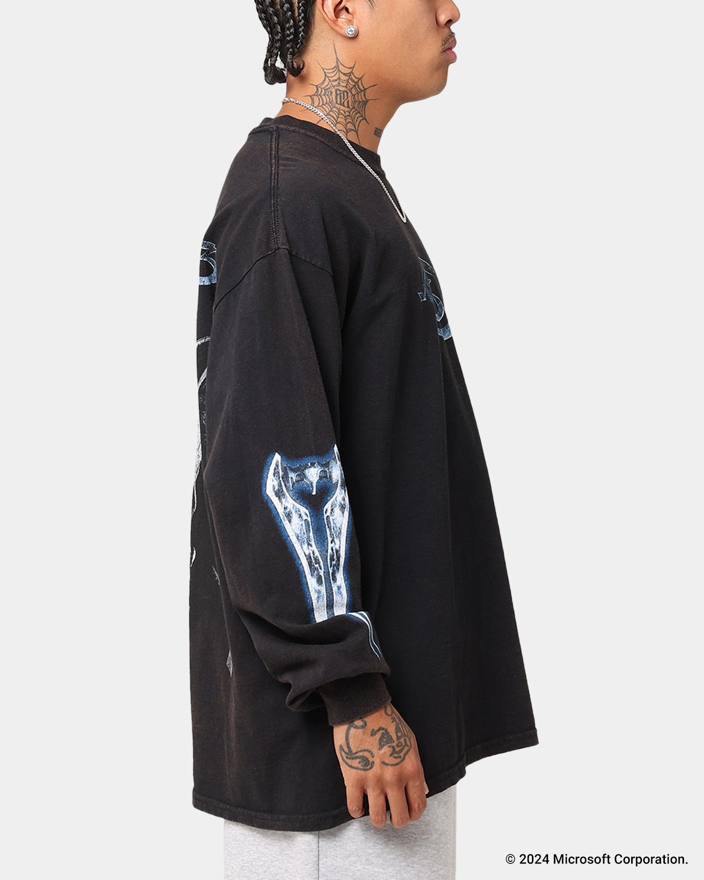 Casual Chic Look hiking clothes Goat Crew X Halo Halo Legendary Long Sleeve T-Shirt Black