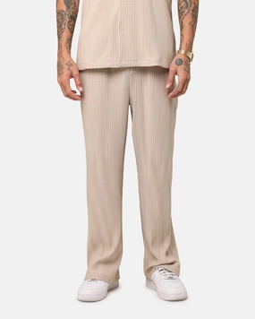 Timeless Comfort Cozy Layer XXIII Pleated Pants Tan