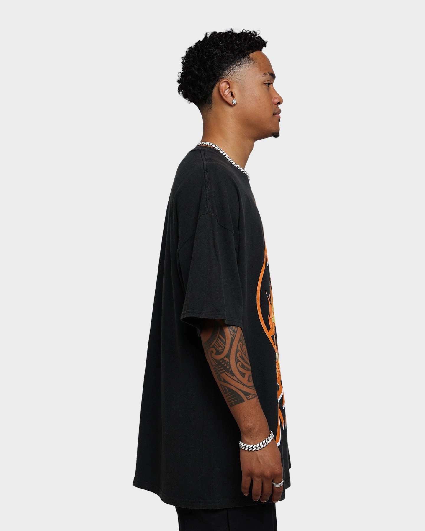 Goat Crew X Rick And Morty Bird Person Vintage T-Shirt Black Wash Breathable touch Sleek Design