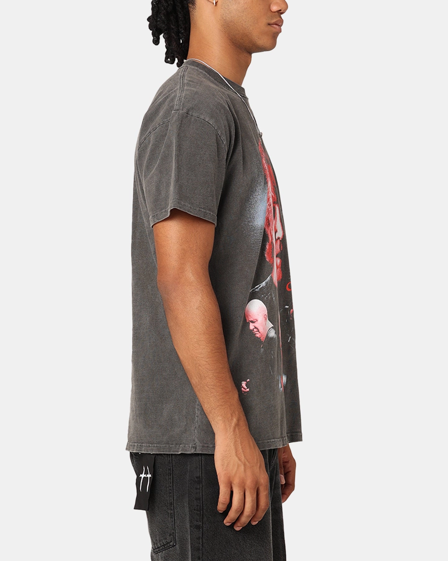 windproof Goat Crew X Dune Tyranny Heavyweight T-Shirt Black Wash