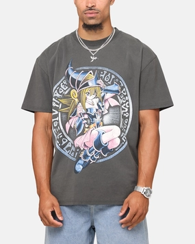 Goat Crew X Yu-Gi-Oh! Dark Magician Girl Card Heavyweight T-Shirt Black Wash Weekend Smart Hiking durability