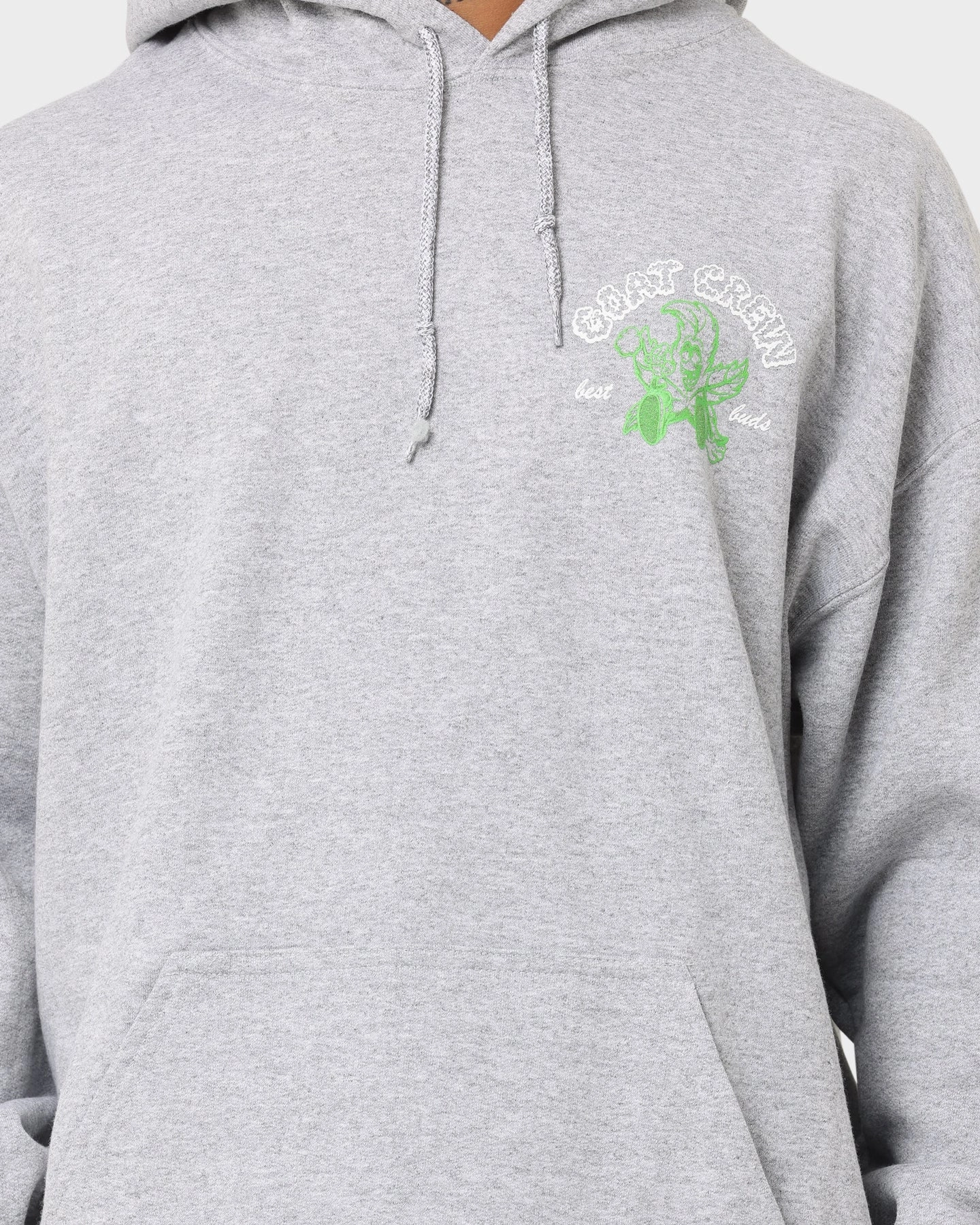 Goat Crew Best Buds Hoodie Grey Assist