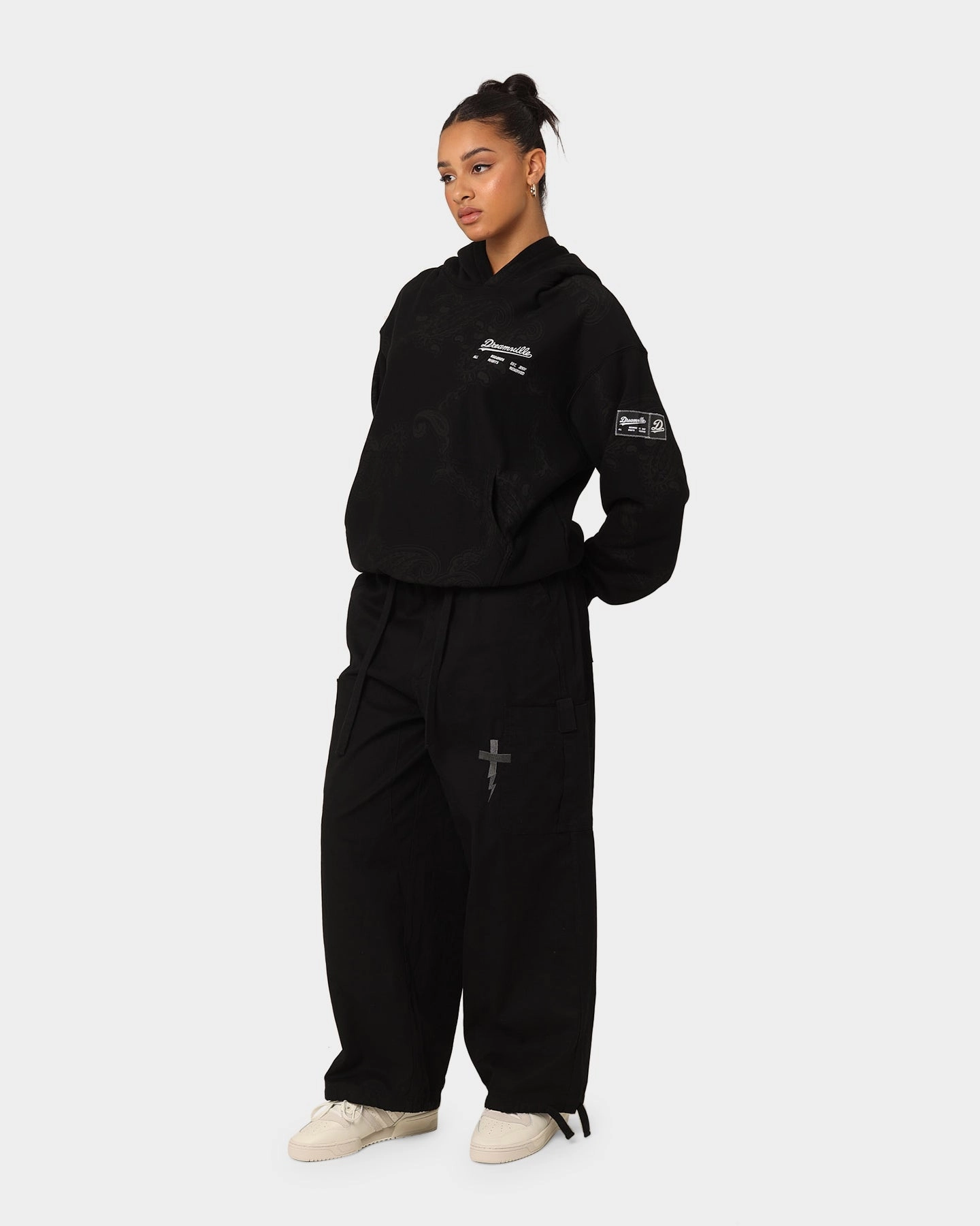 Shaving-cream Dreamville Records Hoodie Black