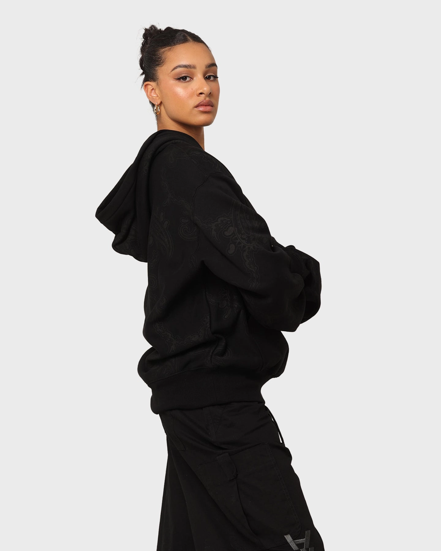 second - hand Dreamville Records Hoodie Black