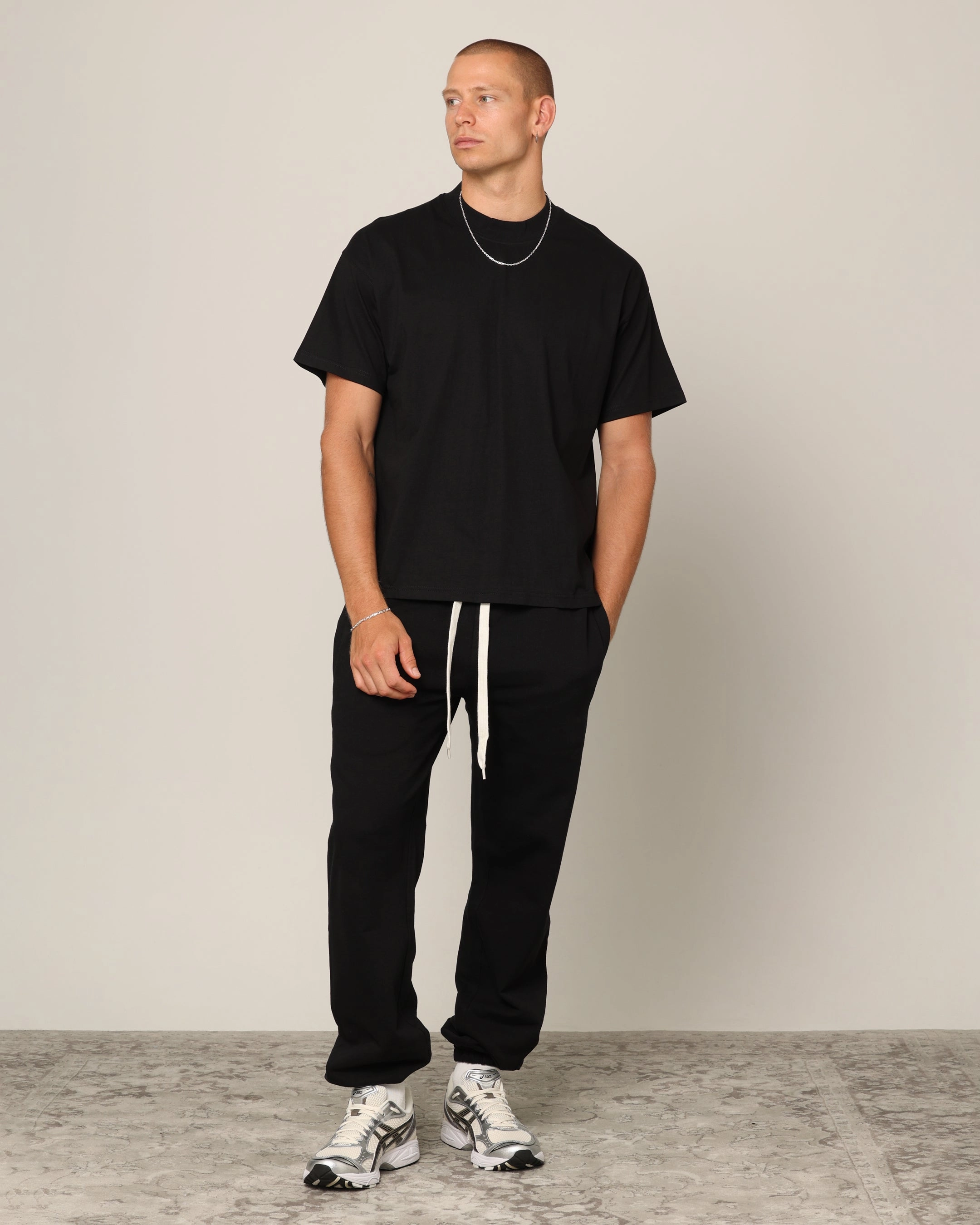 Carr?? Blanc T-Shirt Black Soft Layer High Density Knit