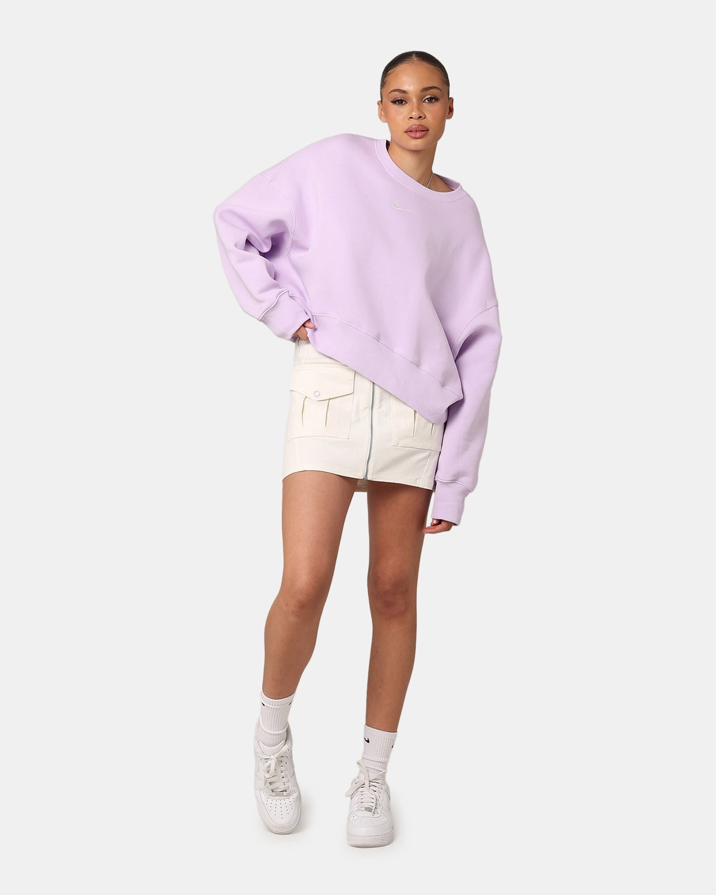 Jordan Women's Utility Skirt Sail Mood Outfit