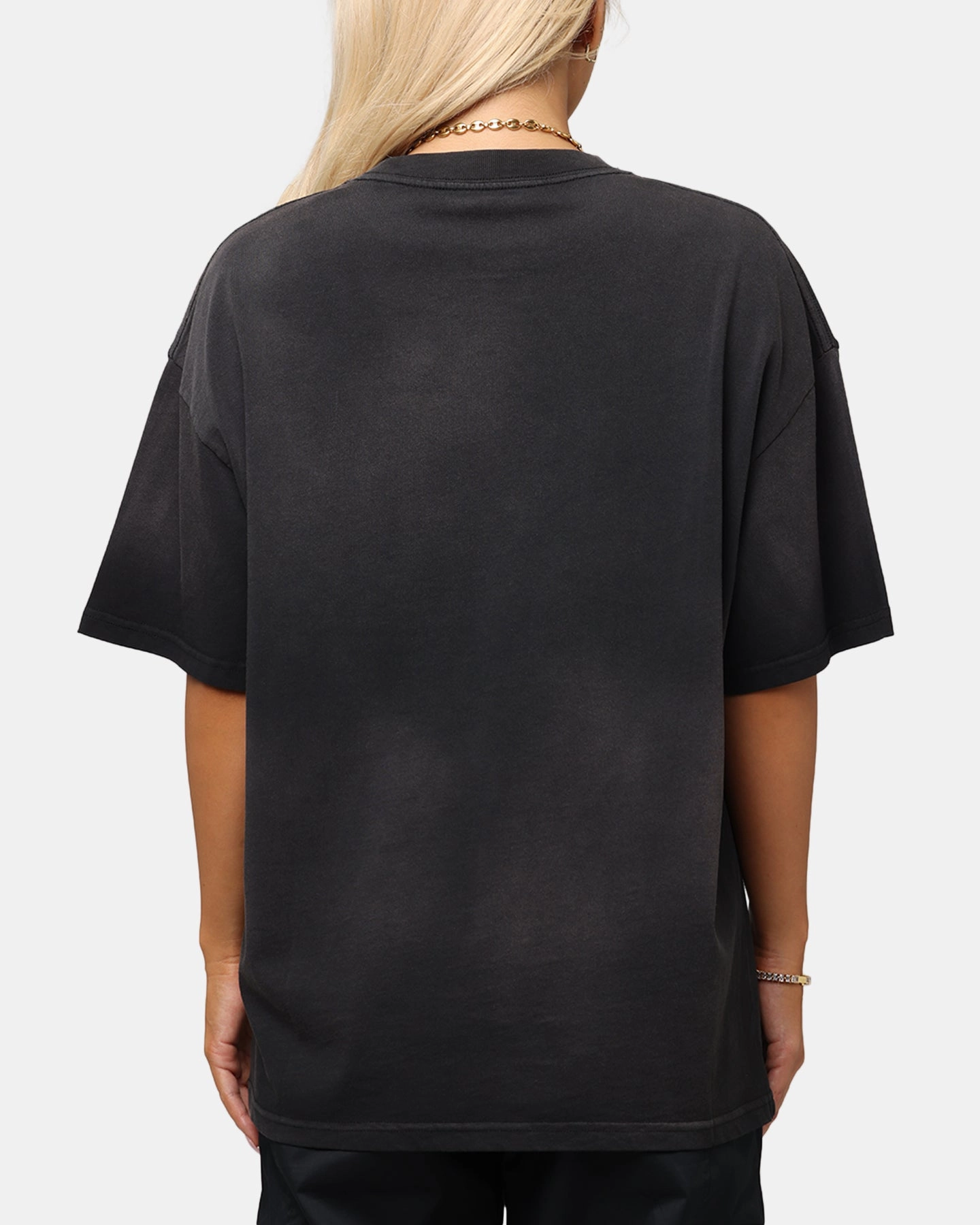 Culture Kings Sunfade T-Shirt Black Wash QuickDryTechnology Fashionable Fit