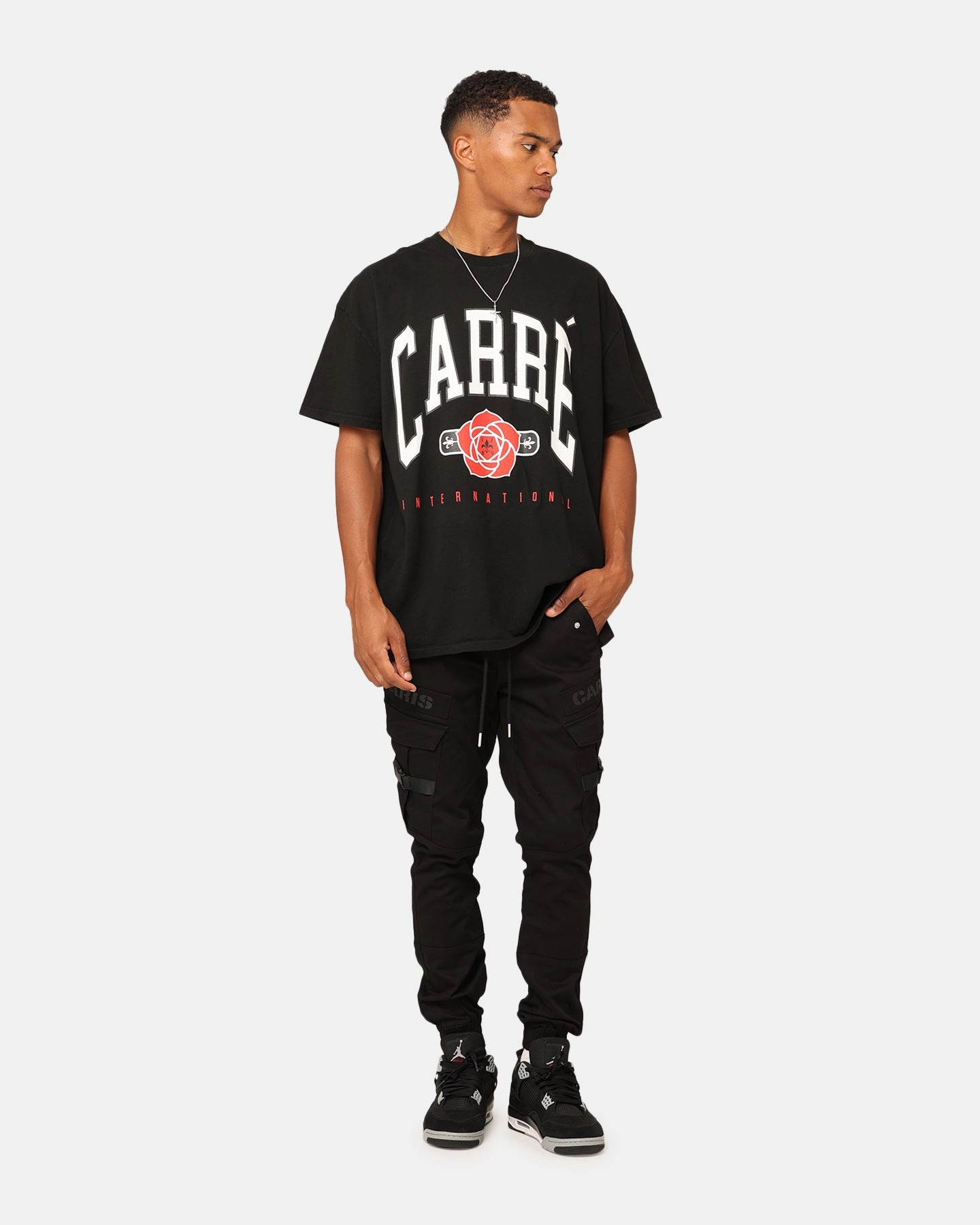 Travel Essential Carr?? Transition Cargo Joggers Black/Black
