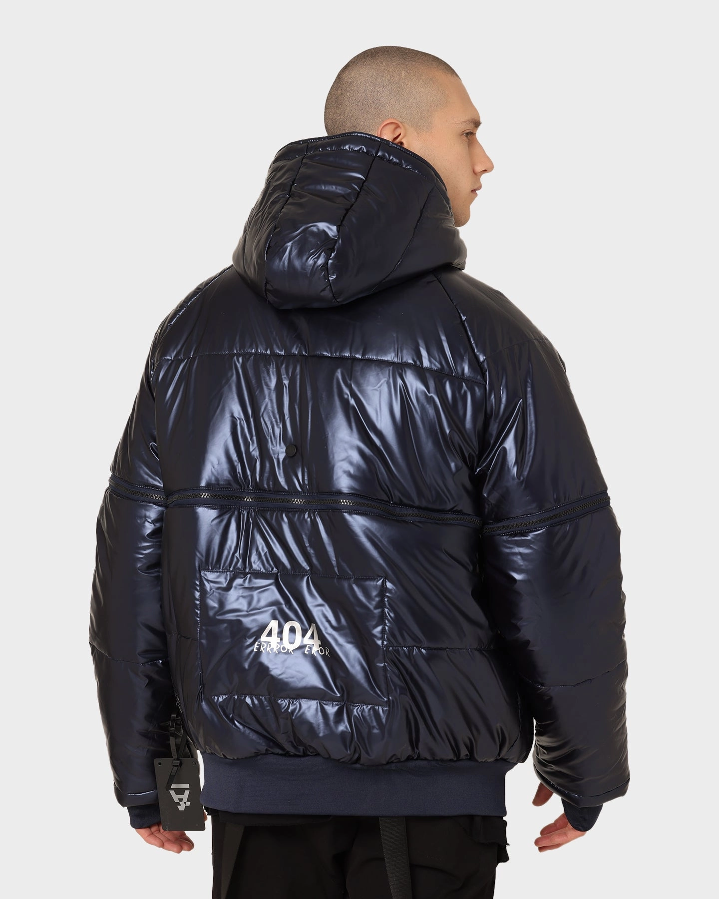 Agree The Anti Order Anti Joy Technical Puffer Jacket Dark Navy