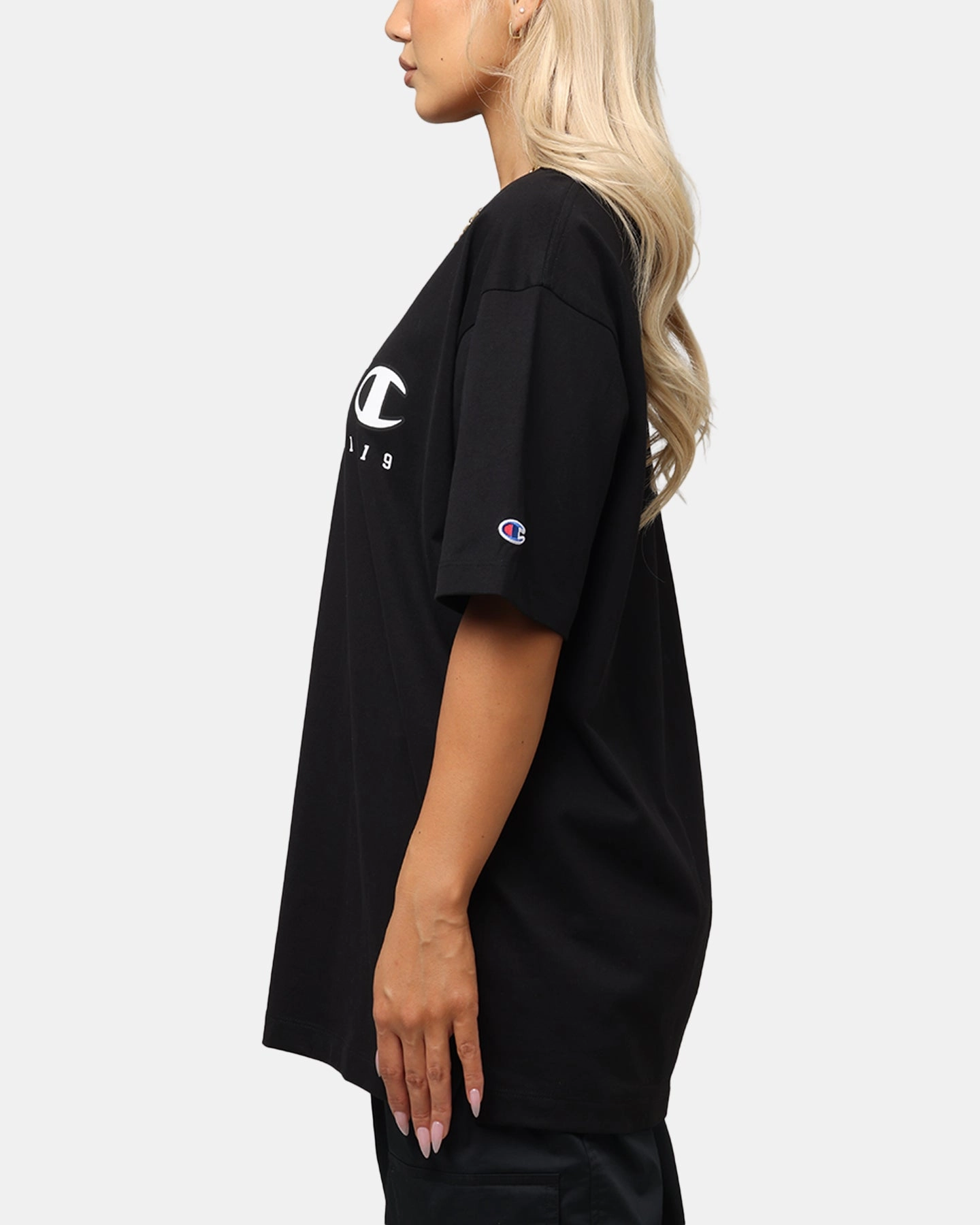 Office Attire Champion Rochester Graphic T-Shirt Black