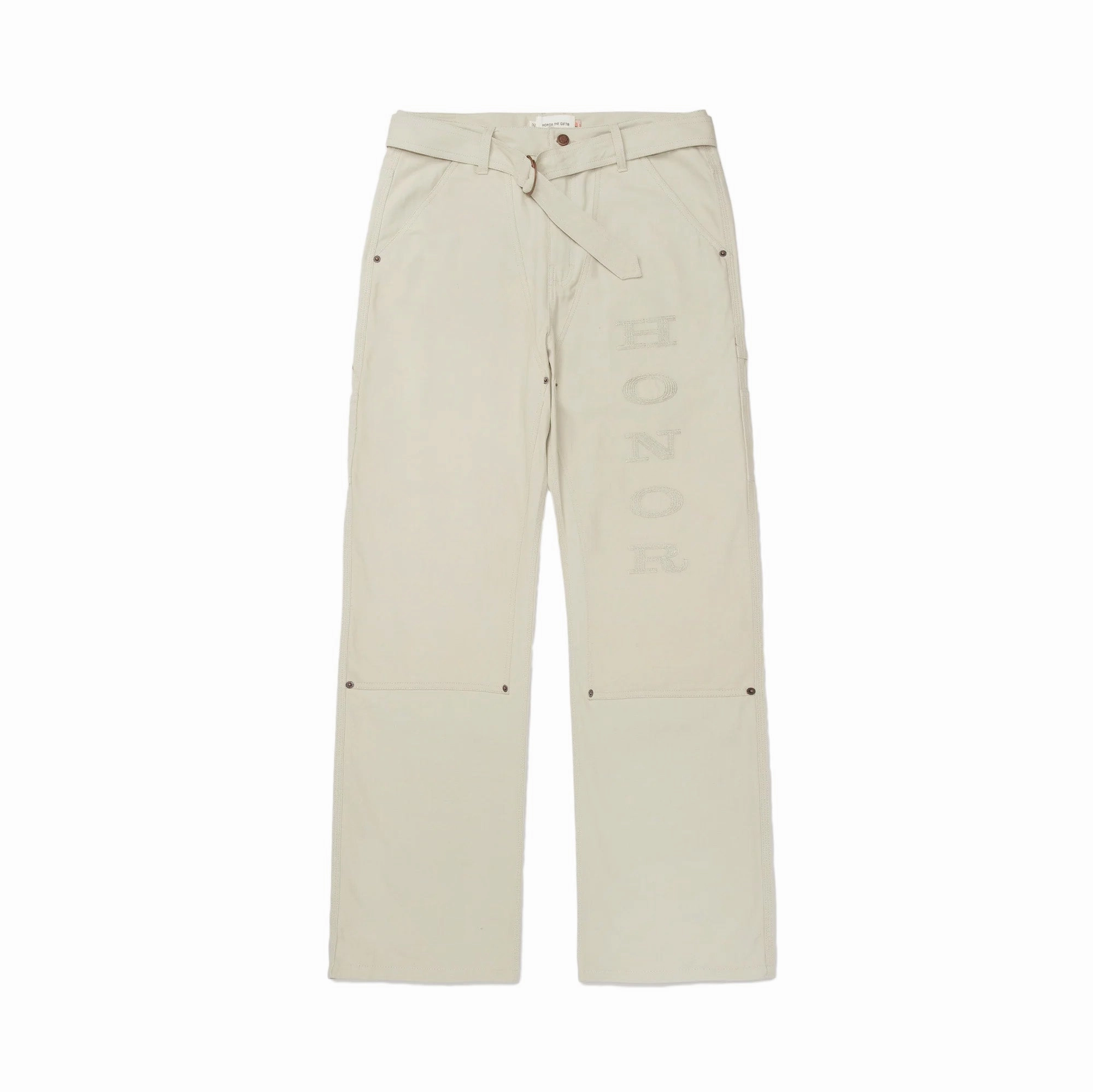 Casual Office hypoallergenic material Honor The Gift Carpenter Belt Pant 'Bone