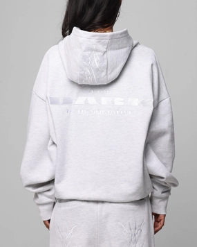 Loiter Blood Born Zip Hoodie Grey Marle Generosity
