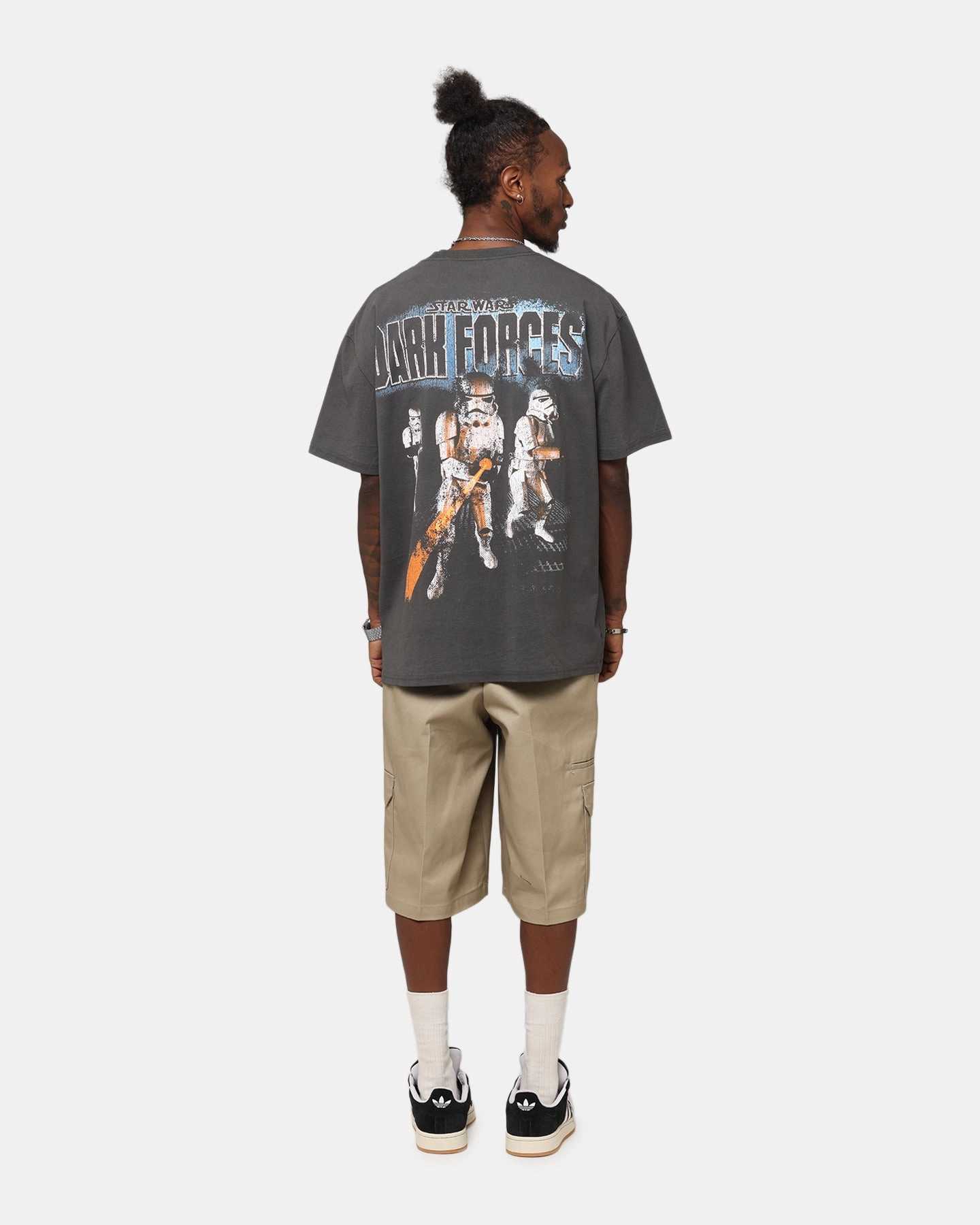 Premium Material American Thrift Star Wars Battlefront Dark Forces Heavy T-Shirt Black Wash