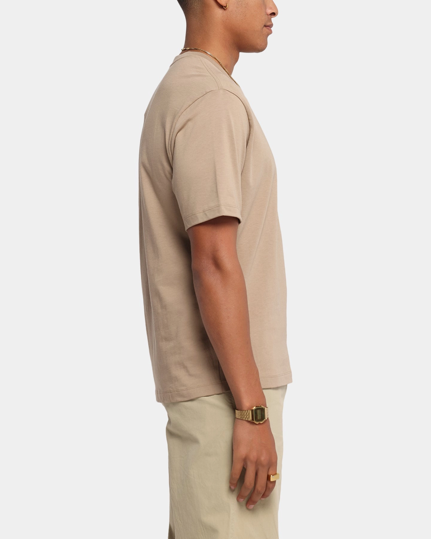 Jordan Brand Sneaker Patch Crewneck T-Shirt Desert Camo/Black TemperatureRegulating Wrinkle Resistant Finish