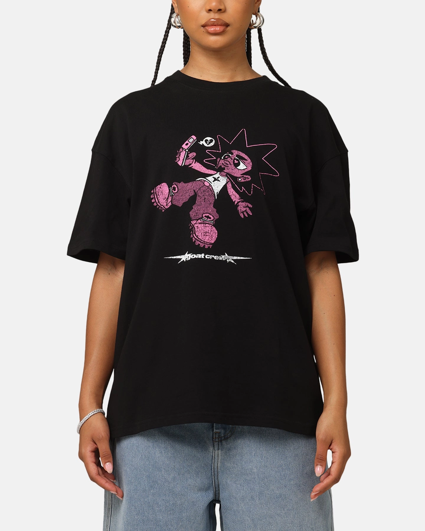 Goat Crew Love Kills T-Shirt Black Heather Jersey Material EnhancedDurabilityFinish