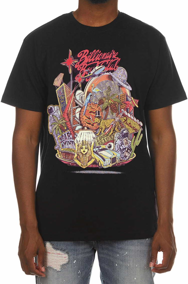 Breathable and Comfortable Outdoor Adventure Billionaire Boys Club BB Floating City SS Tee