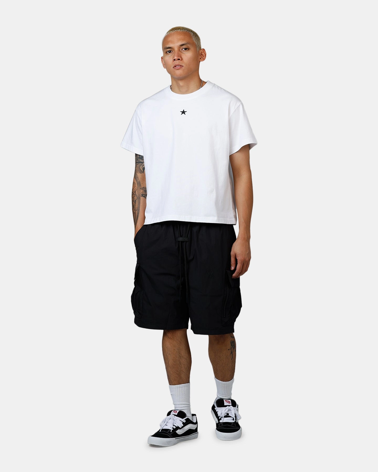 Quick Fit long-lasting quality The Anti Order Anti Military Cargo Shorts Black