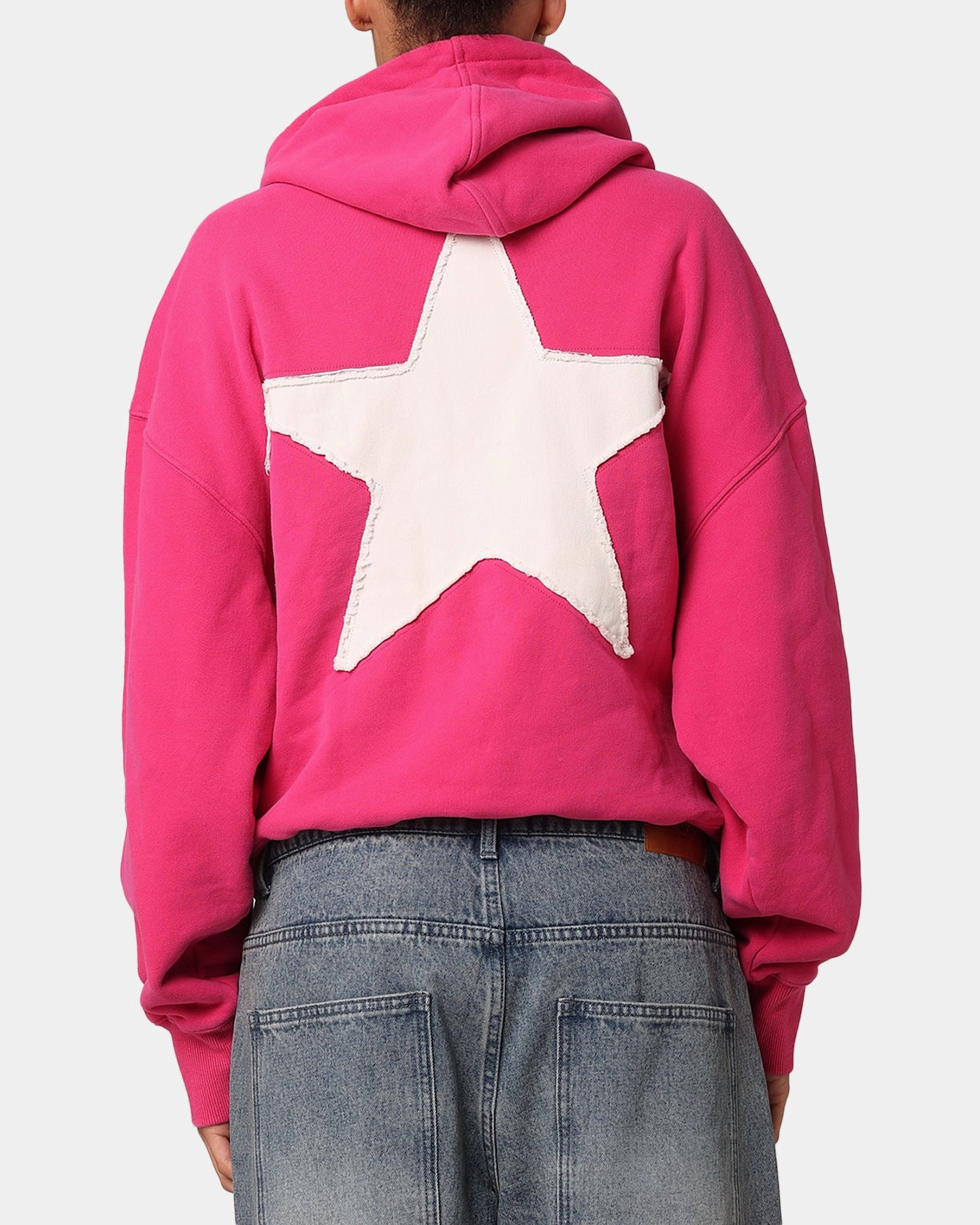Loiter College Dropout Hoodie Pink Wind Lock festival