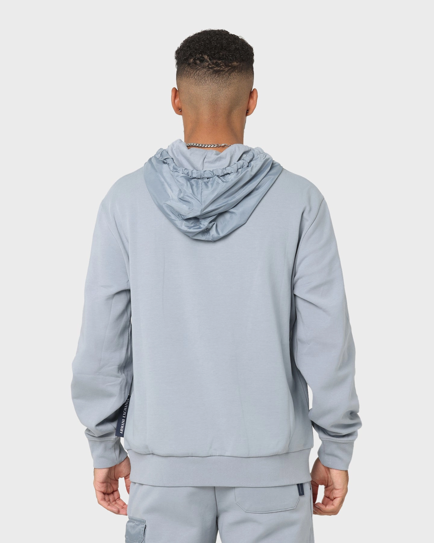 Armani Exchange Felpa Hoodie Tradewinds Hope Anti Static Finish