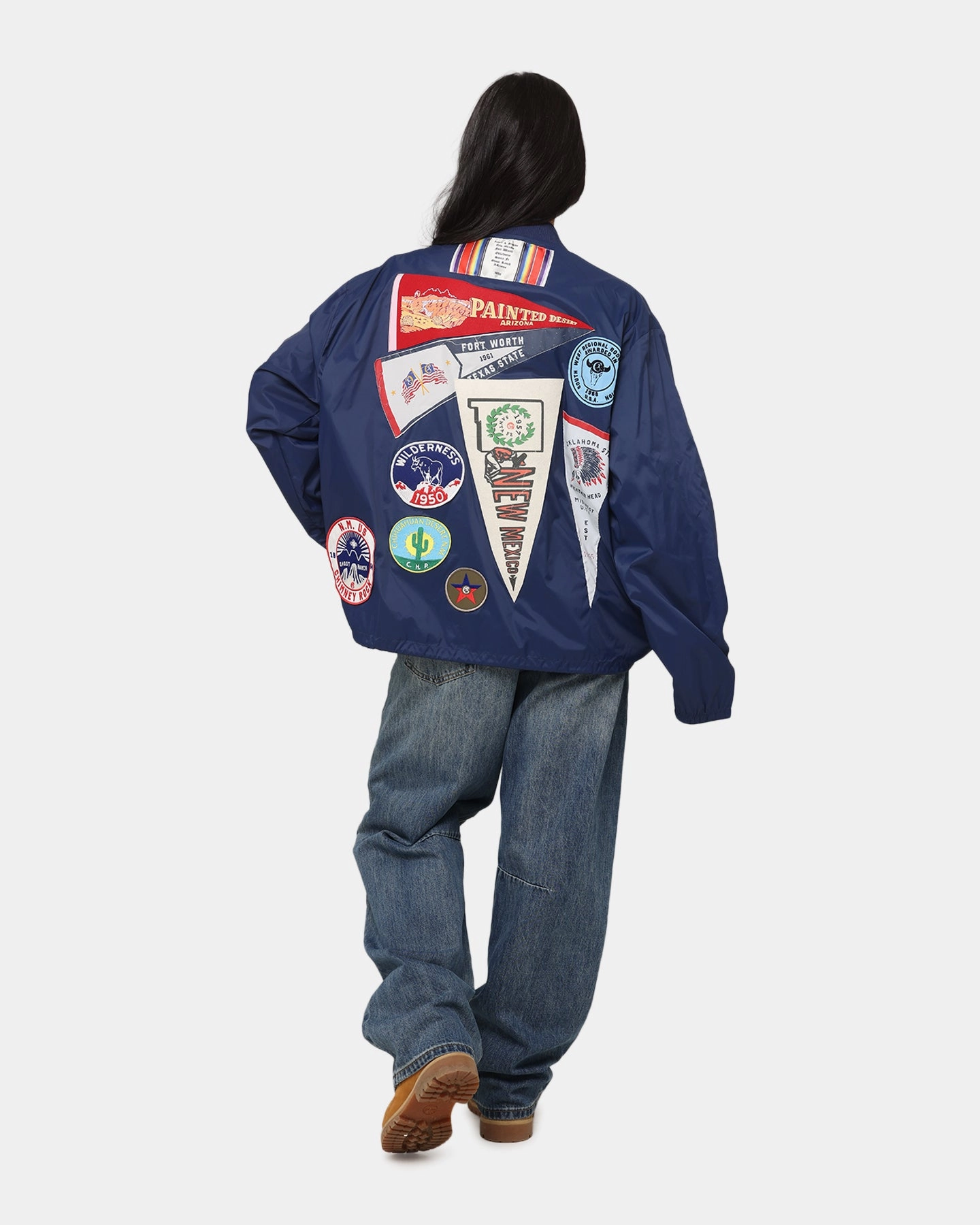 Applaud Champion 60's Souvenir Jacket Athetlic Navy Cream