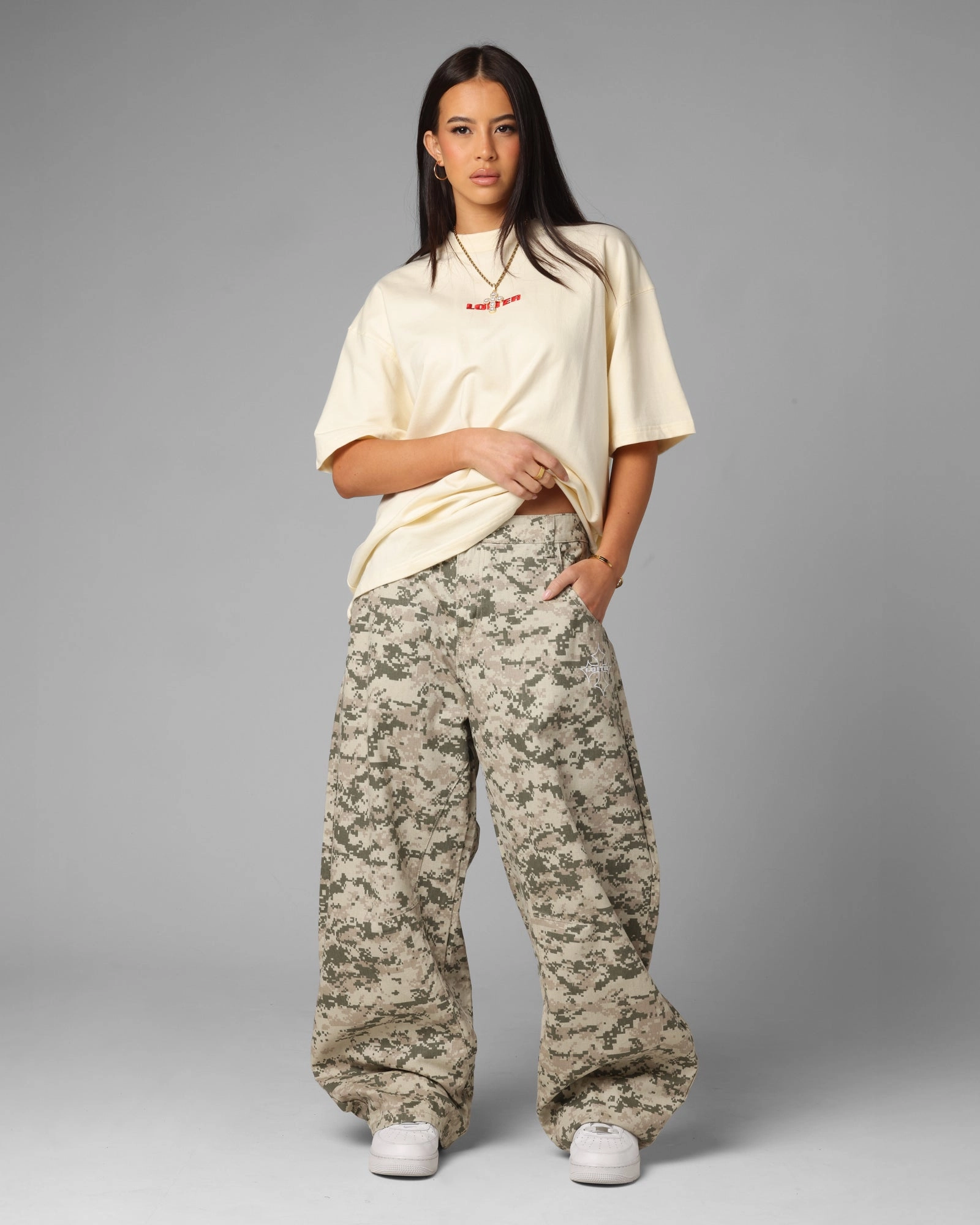Core Item Work Ready Soft Loiter F-16 Balloon Jeans Digi Camo