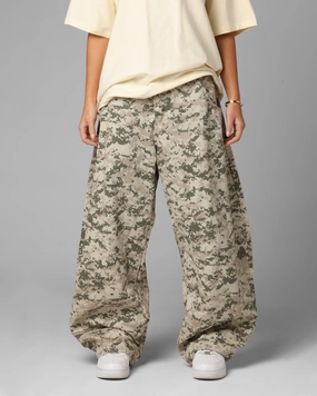 Loiter F-16 Balloon Jeans Digi Camo Tear Resistant Denim Everyday Loose