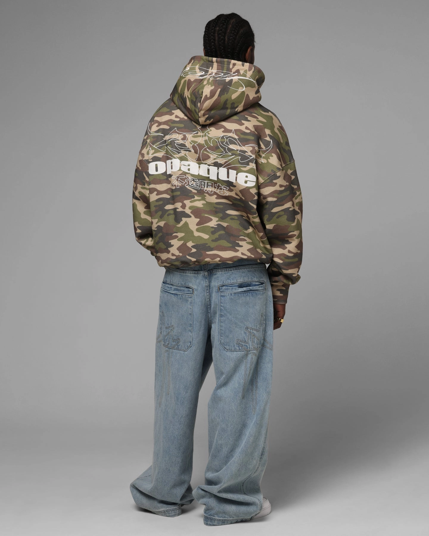 Loiter Opaque Premium Hoodie Camo City Ready Oversized
