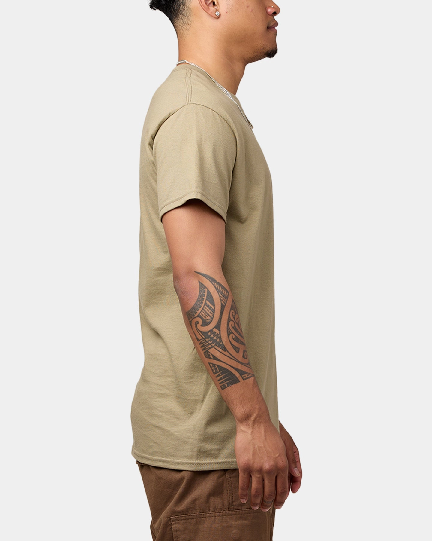 Layering Must-Have Slim fit clothing Felt Lil' Devil T-Shirt Brown