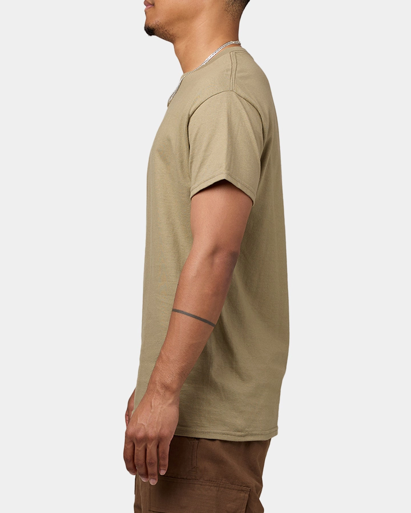 Modern Twist Perfect for Layering Felt Lil' Devil T-Shirt Brown