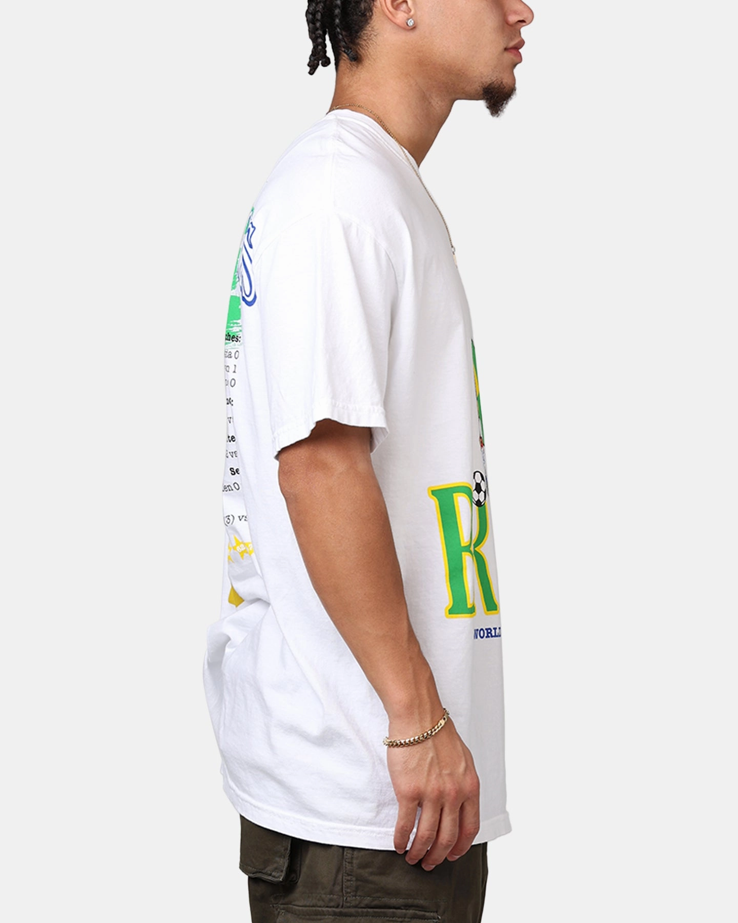 Fifa FIFA 1994 Brazil T-Shirt White Office Casual
