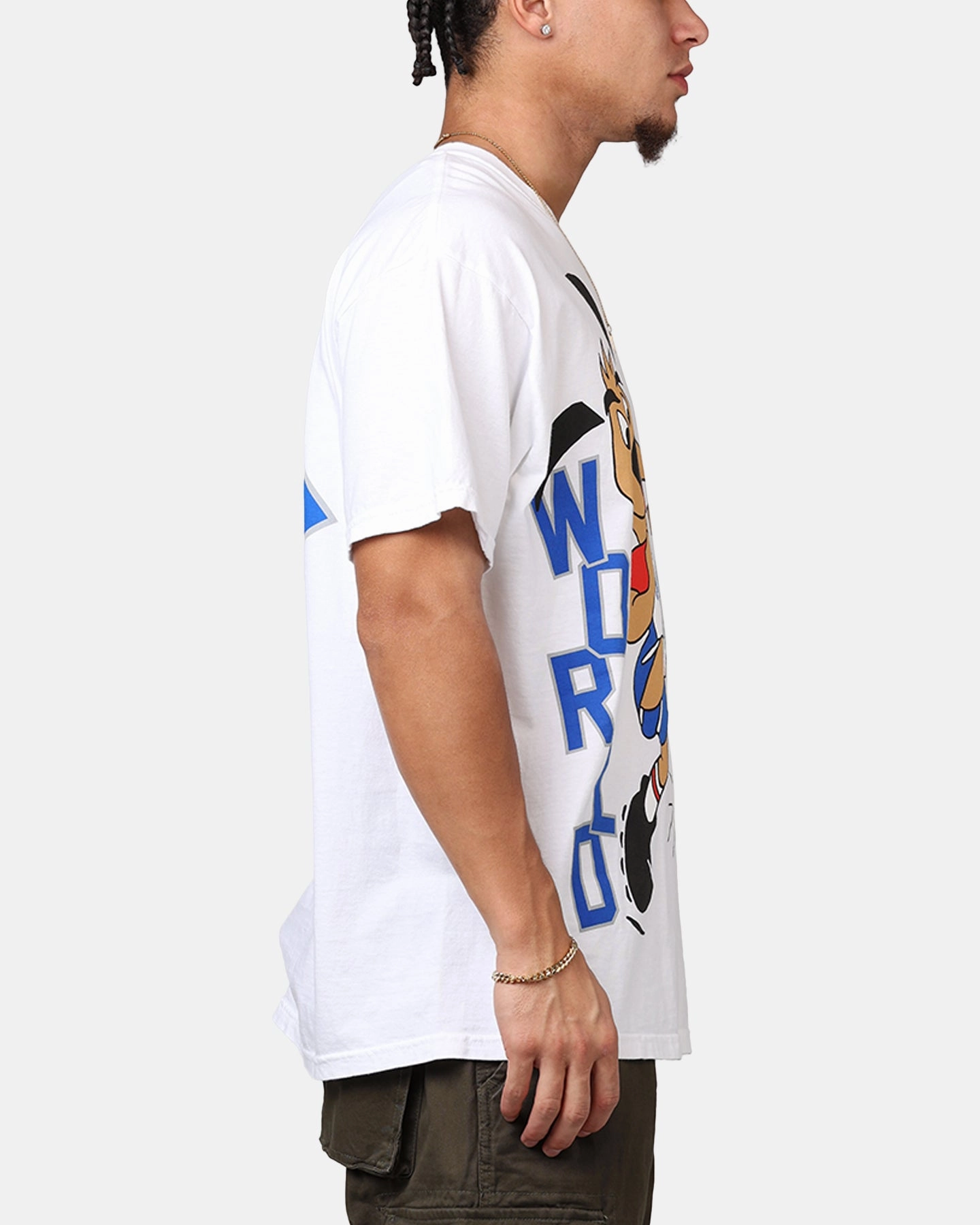 Slim fit clothing UV Protection Fabric Fifa FIFA 1994 Mascot T-Shirt White