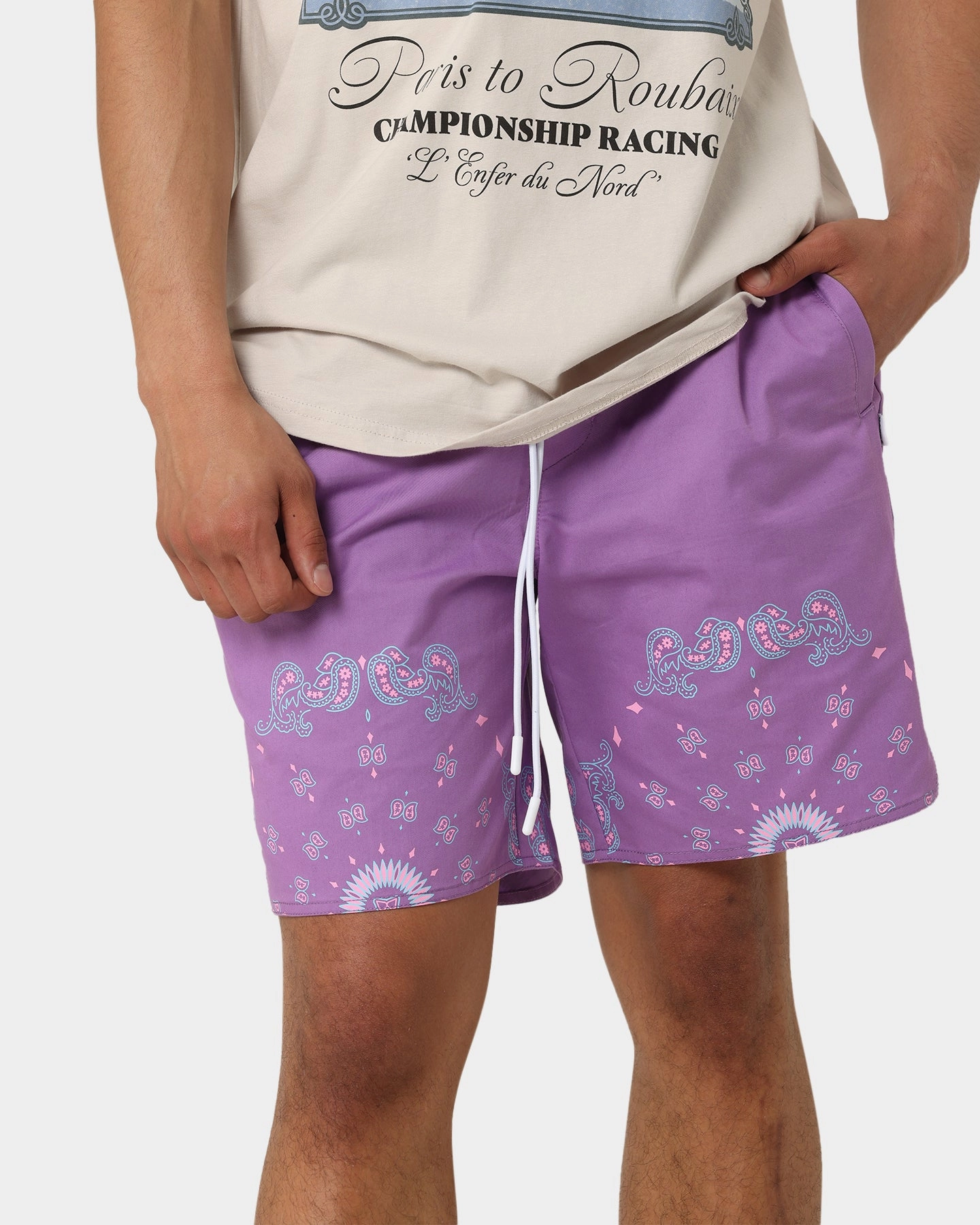 TearResistantBuild Carre Raphael LP Shorts Purple