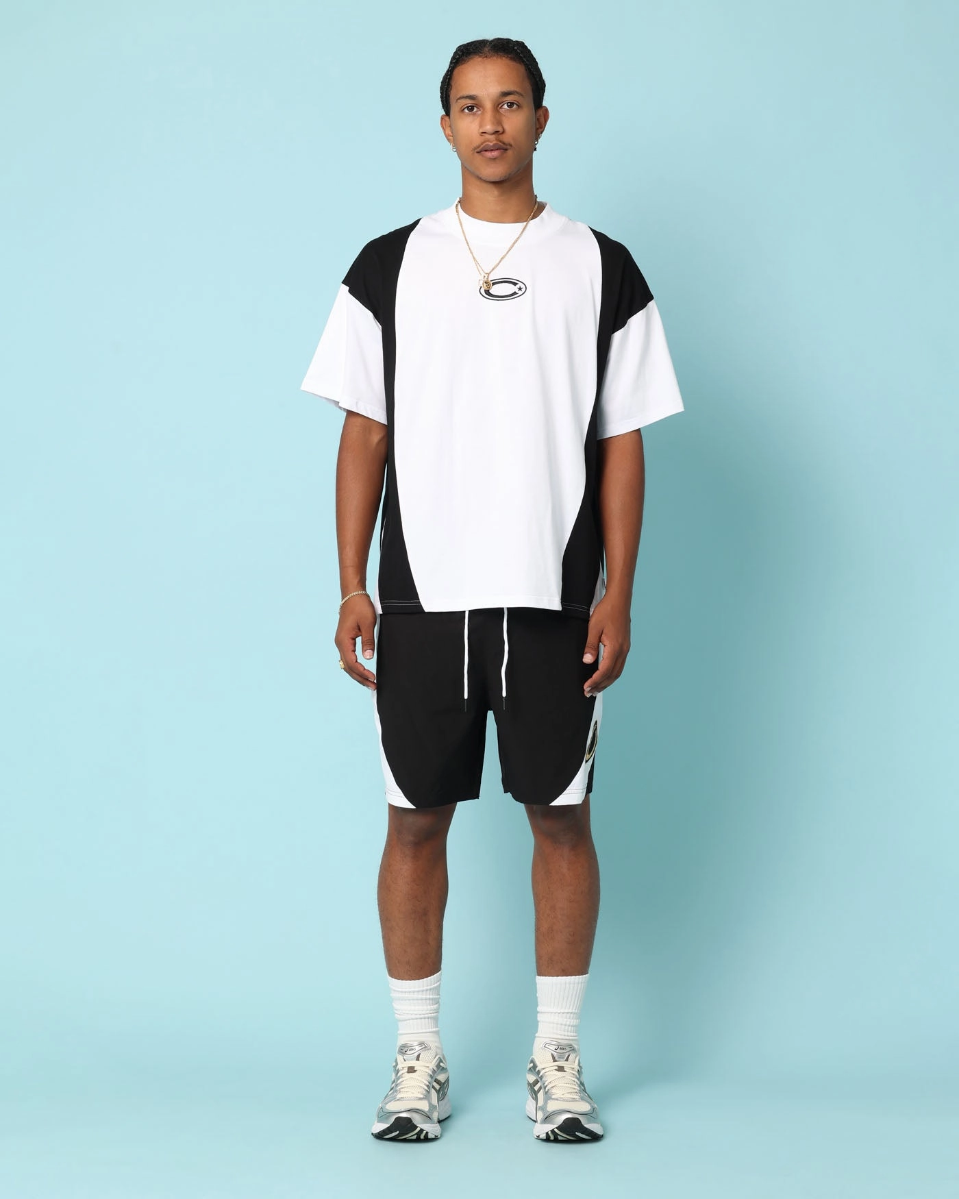 Low Profile Waistband Everyday Outfit Carr?? C-Star Warm Up Shorts Black