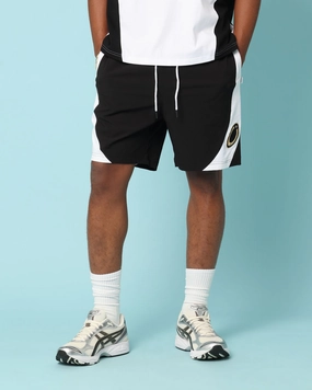 Contoured Cuff Design Carr?? C-Star Warm Up Shorts Black