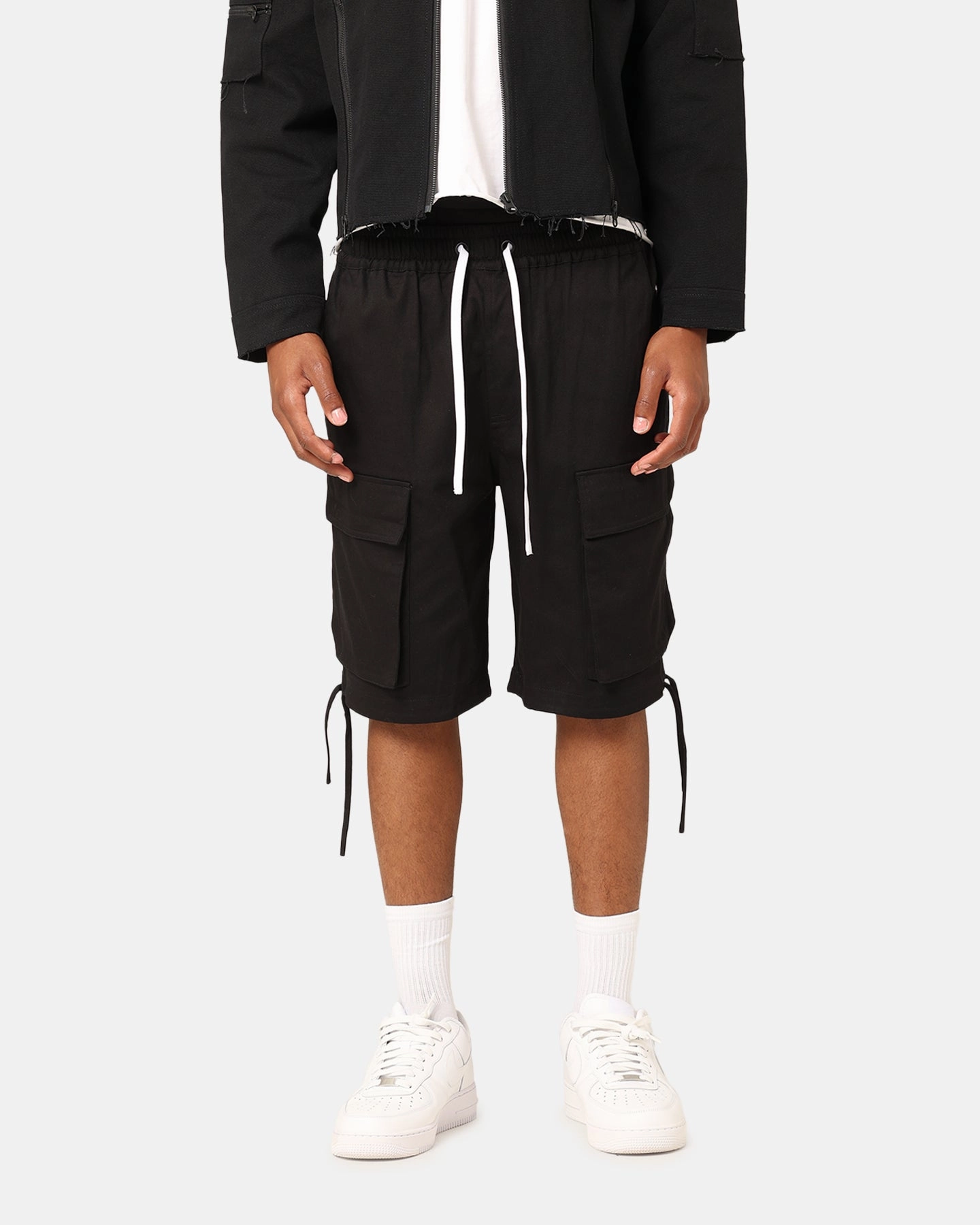 Heat Ready Saint Morta Dept Cargo Shorts Black